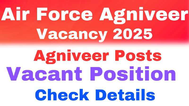 Airforce Agniveer Vayu Recruitment