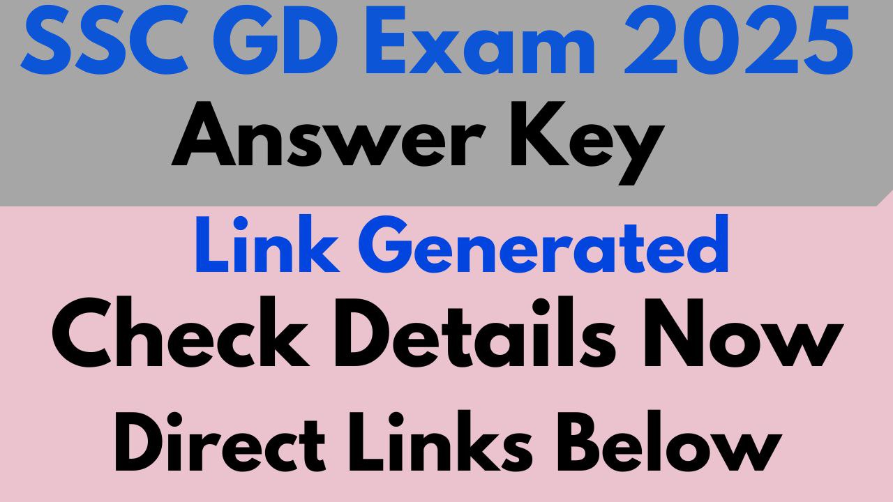 SSC GD Exam 2025