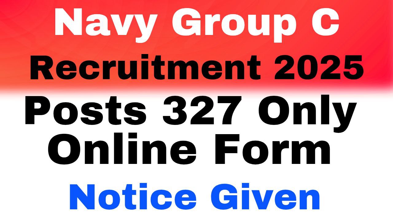 Navy Group C Recruitment 2025